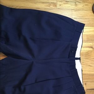 Italian Hand Tailored Cool Wool Pleated 36/30